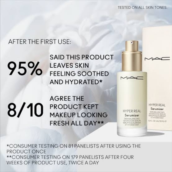 MAC Hyper Real Serumizer Skin Balancing Hydration Serum Brand New in Box - Picture 6 of 8